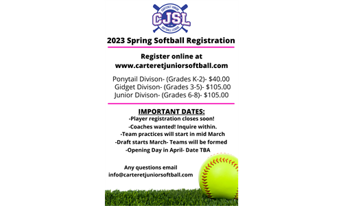 2023 CJSL ONLINE REGISTRATION IS OPEN!