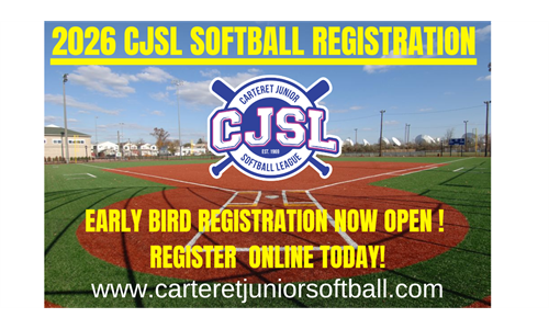 Early Bird Softball registration OPEN ONLINE!